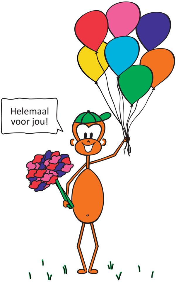 Ansichtkaart - Helemaal voor jou! (50 stuks)