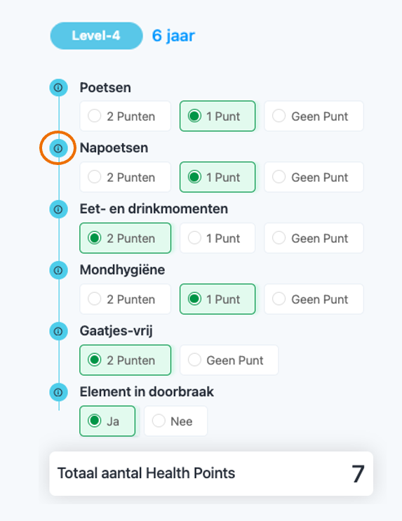 Kind van 6 jaar: napoetsen en mondhygiëne